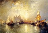 Thomas Moran Entrance to the Grand Canal, Venice